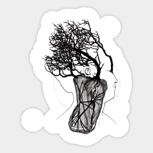 Tree blood Sticker